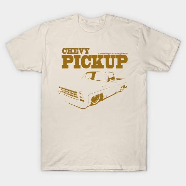 chevy pickup T-Shirt by small alley co